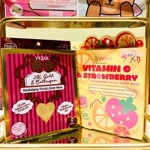 YESUL Korean Facial Sheet Mask Set
